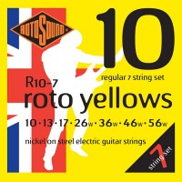 Фото - Струны Rotosound Roto Yellows 10-56 