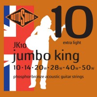 Фото - Струны Rotosound Jumbo King 10-50 