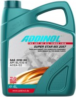 Фото - Моторное масло Addinol Super Star MX 2057 20W-50 4 л