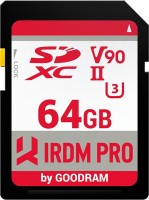 Фото - Карта памяти GOODRAM SD IRDM Pro V90 UHS II U3 64 ГБ