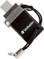 Фото - USB-флешка Verbatim Dual Drive OTG/USB 2.0 32 ГБ