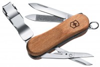 Фото - Нож / мультитул Victorinox Delemont Nail Clip Wood 580 