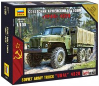 Фото - Сборная модель Zvezda Soviet Army Truck URAL 4320 (1:100) 