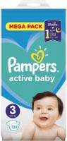 Фото - Подгузники Pampers Active Baby 3 / 124 pcs 