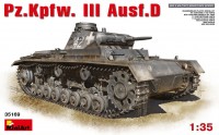 Фото - Сборная модель MiniArt Pz.Kpfw.III Ausf.D (1:35) 