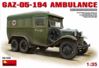 Фото - Сборная модель MiniArt GAZ-05-194 Ambulance (1:35) 