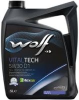 Фото - Моторное масло WOLF Vitaltech 5W-30 D1 4 л