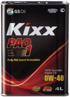 Фото - Моторное масло Kixx PAO 1 0W-40 4 л