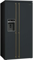 Холодильник Smeg SBS8004A графит