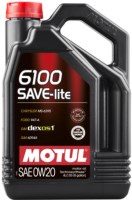 Фото - Моторное масло Motul 6100 Save-Lite 0W-20 4 л