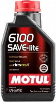 Фото - Моторное масло Motul 6100 Save-Lite 5W-30 1 л