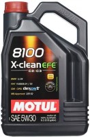 Фото - Моторное масло Motul 8100 X-Clean EFE 5W-30 5 л