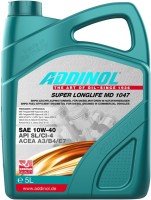 Фото - Моторное масло Addinol Super Longlife MD 1047 10W-40 5 л
