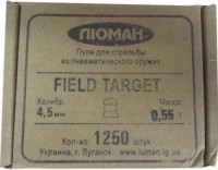 Фото - Пули и патроны Luman Field Target 4.5 mm 0.55 g 1250 pcs 