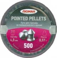 Фото - Пули и патроны Luman Pointed Pellets 4.5 mm 0.57 g 500 pcs 