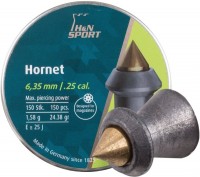 Фото - Пули и патроны Haendler & Natermann Hornet 6.35 mm 1.58 g 150 pcs 