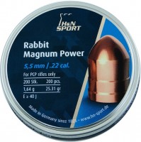 Фото - Пули и патроны Haendler & Natermann Rabbit Magnum Power 5.5 mm 1.64 g 200 pcs