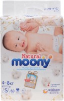 Фото - Подгузники Moony Natural Diapers S / 60 pcs 