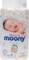 Фото - Подгузники Moony Natural Diapers NB / 66 pcs 