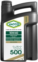 Моторное масло Yacco VX 500 10W-40 5 л