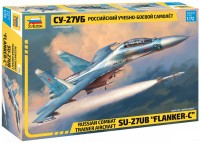 Фото - Сборная модель Zvezda Combat Trainer Aircraft SU-27UB Flanker-C (1:72) 