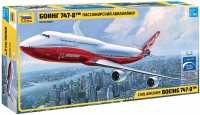 Фото - Сборная модель Zvezda Civil Airliner Boeing 747-8 (1:144) 