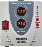 Фото - Стабилизатор напряжения Greenwave STAB-S-1000 1 кВА / 800 Вт