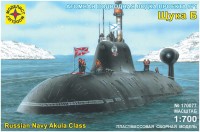 Фото - Сборная модель Modelist Russian Navy Akula Class (1:700)