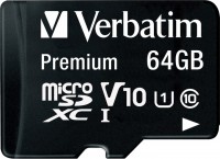 Фото - Карта памяти Verbatim Premium microSD UHS-I Class 10 64 ГБ