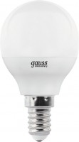 Фото - Лампочка Gauss LED ELEMENTARY G45 8W 2700K E14 53118 10pcs 