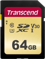 Фото - Карта памяти Transcend SD 500S 64 ГБ