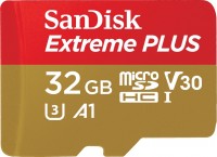 Фото - Карта памяти SanDisk Extreme Plus V30 A1 microSDHC UHS-I U3 32 ГБ