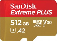 Фото - Карта памяти SanDisk Extreme Plus V30 A2 microSDXC UHS-I U3 512 ГБ