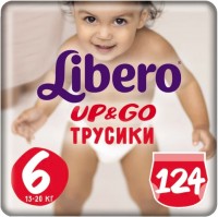 Фото - Подгузники Libero Up and Go 6 / 124 pcs 