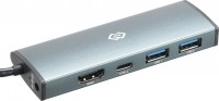 Фото - Картридер / USB-хаб Digma HUB-2U3.0CAU-UC 