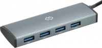Фото - Картридер / USB-хаб Digma HUB-4U3.0-UC
