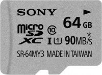 Фото - Карта памяти Sony microSD MY3 64 ГБ