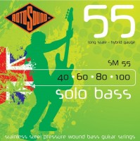 Струны Rotosound Solo Bass 55 40-100 