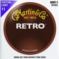 Фото - Струны Martin Retro Monel 11-52 