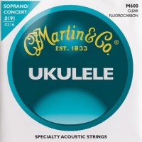 Фото - Струны Martin Ukulele Clear Fluorocarbon Soprano/Concert 