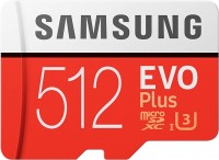 Фото - Карта памяти Samsung EVO Plus 100 Mb/s microSDXC UHS-I U3 512 ГБ