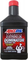 Фото - Моторное масло AMSoil Dominator 2-Stroke Racing Oil 1 л