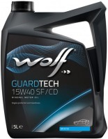 Фото - Моторное масло WOLF Guardtech 15W-40 SF/CD 5 л