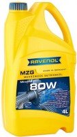 Фото - Трансмиссионное масло Ravenol MZG SAE 80 4 л