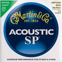 Фото - Струны Martin SP Bronze Acoustic 12-String 10-47 