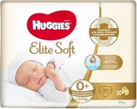 Подгузники Huggies Elite Soft 0 Plus / 25 pcs 
