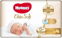 Фото - Подгузники Huggies Elite Soft 0 Plus / 50 pcs 