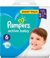 Фото - Подгузники Pampers Active Baby 6 / 56 pcs 
