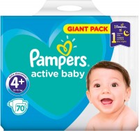 Фото - Подгузники Pampers Active Baby 4 Plus / 70 pcs 