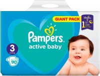 Фото - Подгузники Pampers Active Baby 3 / 90 pcs 